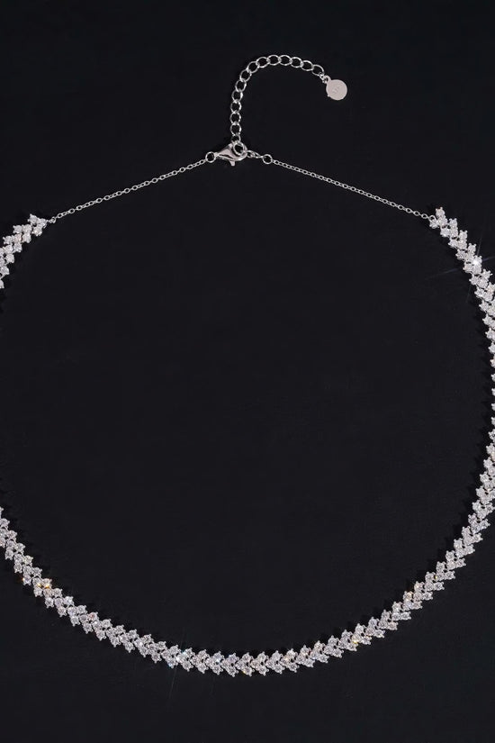 New Style Luxury Necklace 925 Sterling Silver Hip Hop Moissanite Tennis Necklace High Quality Custom Necklace for Men Women