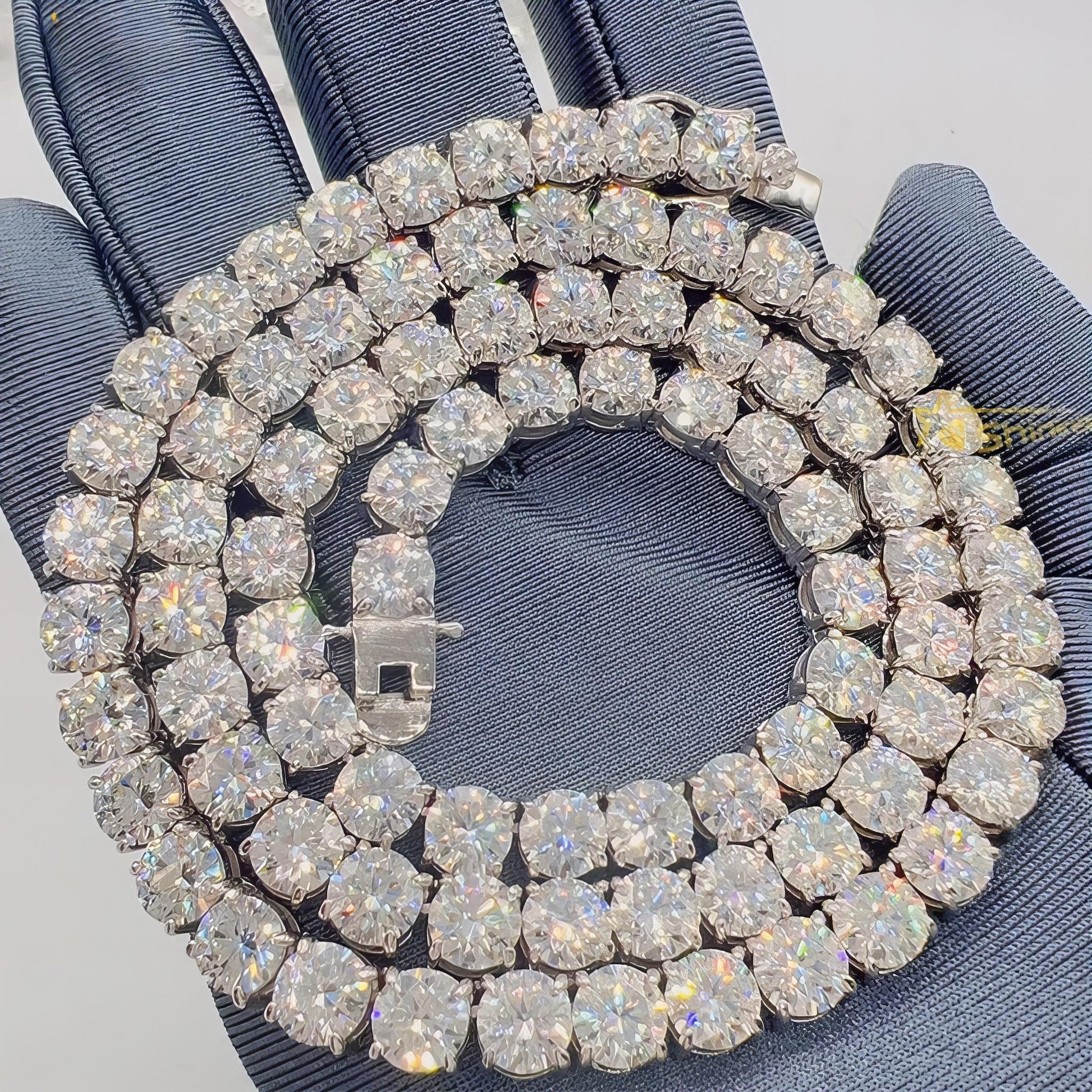 Cheapest Price 925 Sterling Silver Pass Diamond Tester GRA Certificated VVS Moissanite Chains Necklace
