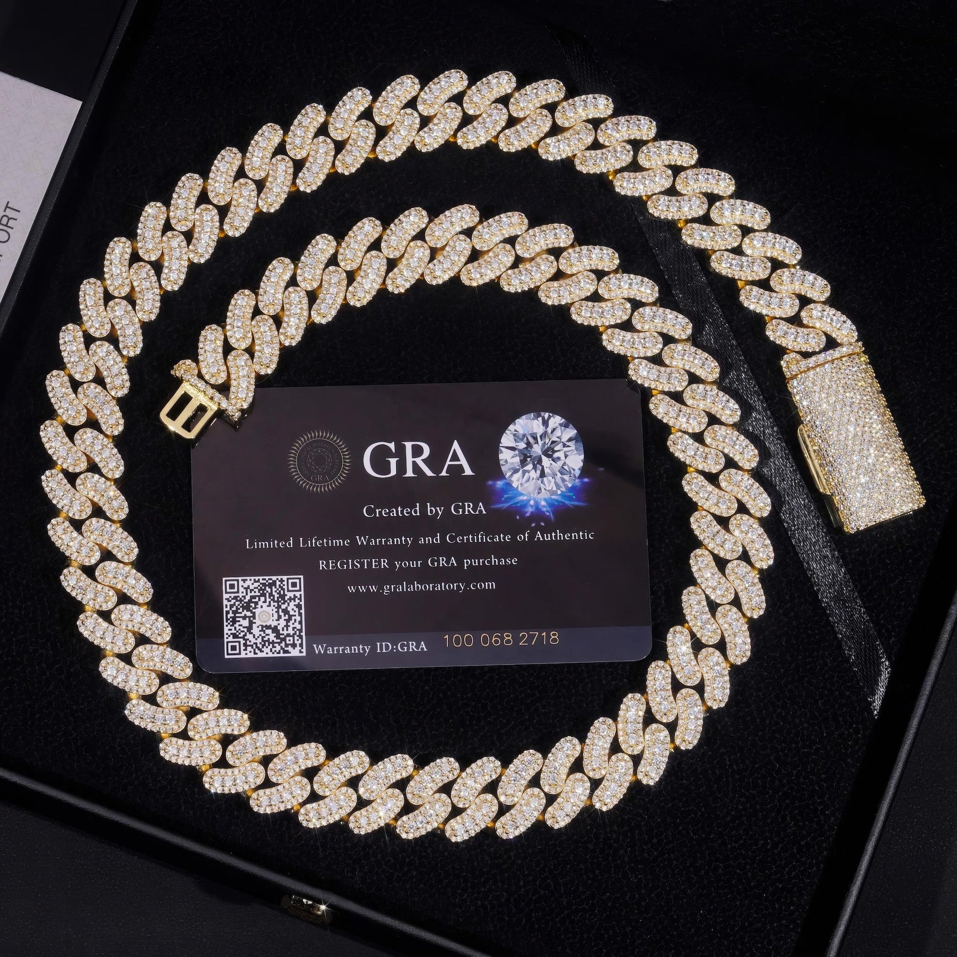 925 Sterling Silver VVS Moissanite Cuban Link Chain Hip Hop Jewelry 16mm Cuban Ice Out Necklace