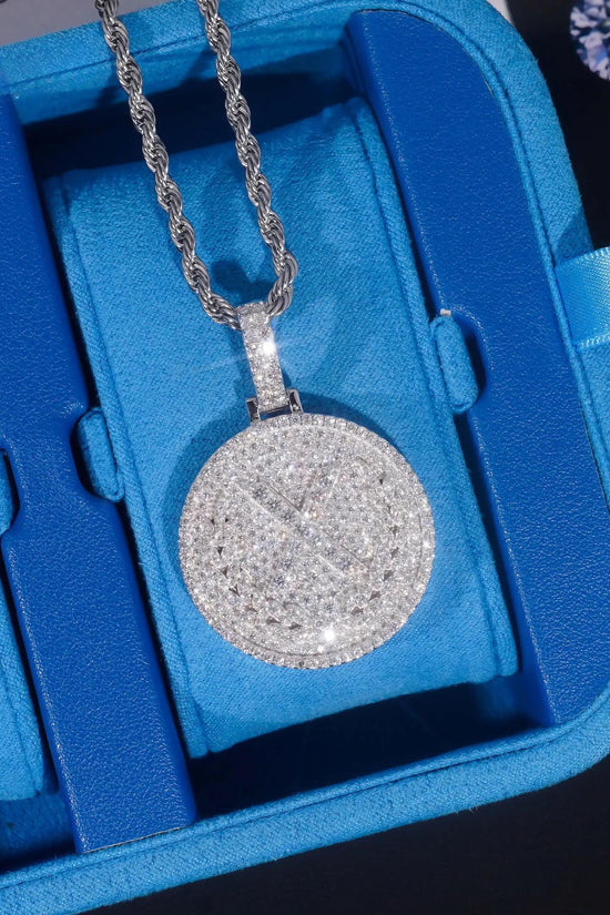 Hop Hip Iced Out Pendant Jewelry Pass Diamond Tester Sterling Silver 925 Moissanite Pendant Men Fashion Charm Pendants