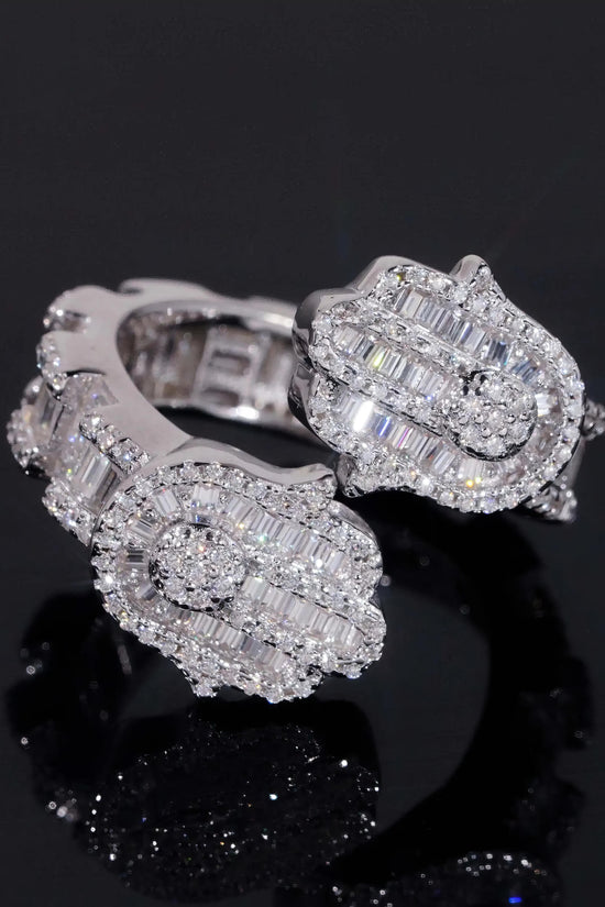 GRA Certificate 925 Sterling Silver Hip Hop Jewelry Gold Plated Hip Hop Jewelry New Style VVS Diamond Moissanite Hip Hop Ring
