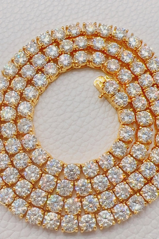 Cheapest Price 925 Sterling Silver Pass Diamond Tester GRA Certificated VVS Moissanite Chains Necklace
