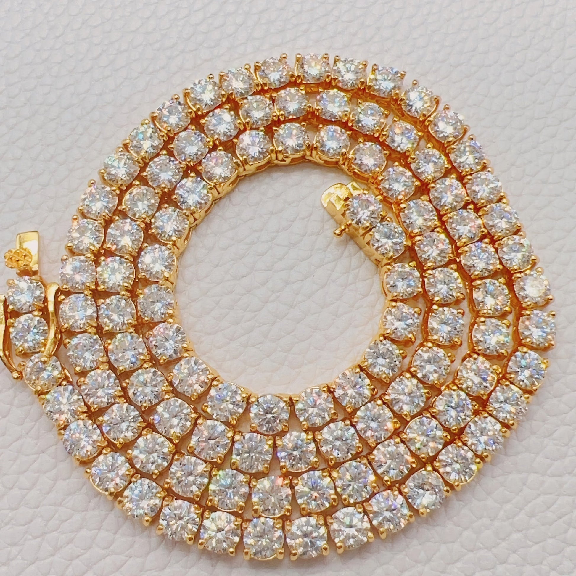 Cheapest Price 925 Sterling Silver Pass Diamond Tester GRA Certificated VVS Moissanite Chains Necklace