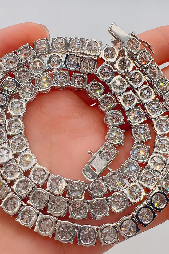 Cheapest Price 925 Sterling Silver Pass Diamond Tester GRA Certificated VVS Moissanite Chains Necklace